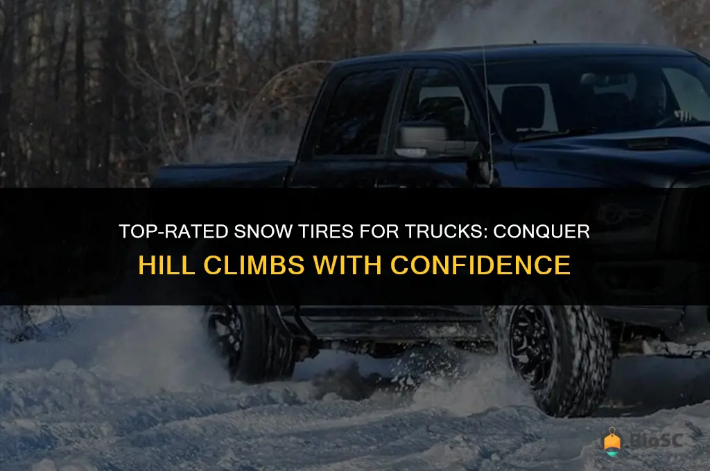 best snow tires for hill climbing in a trucks