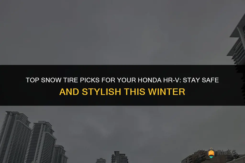 best snow tires for honda hrv