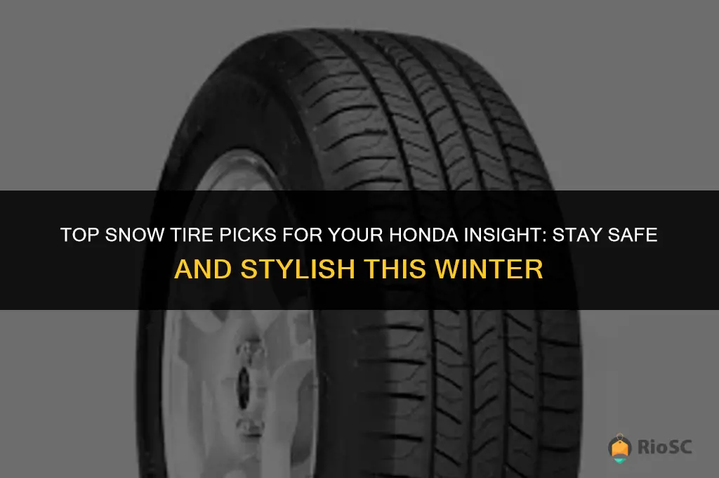 best snow tires for honda insight