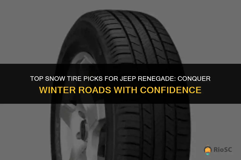 best snow tires for jeep renegade