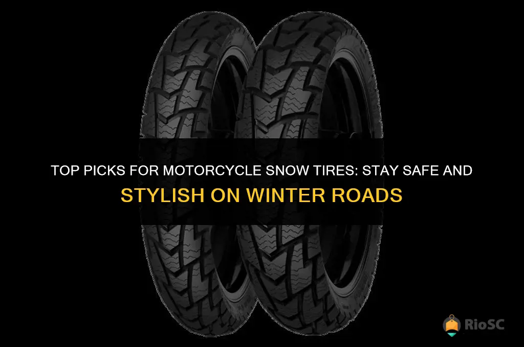 best snow tires for motorcycle