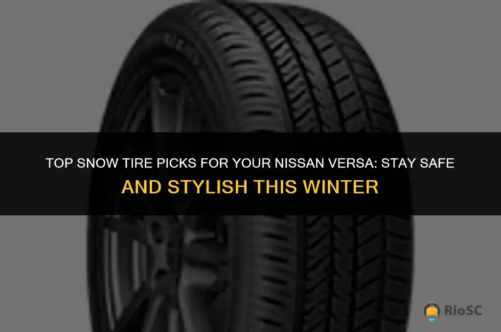 best snow tires for nissan versa