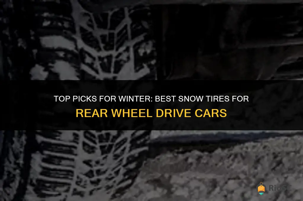 best snow tires for rear wheel drive cars