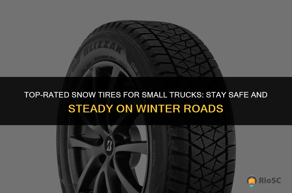 best snow tires for smal trucks