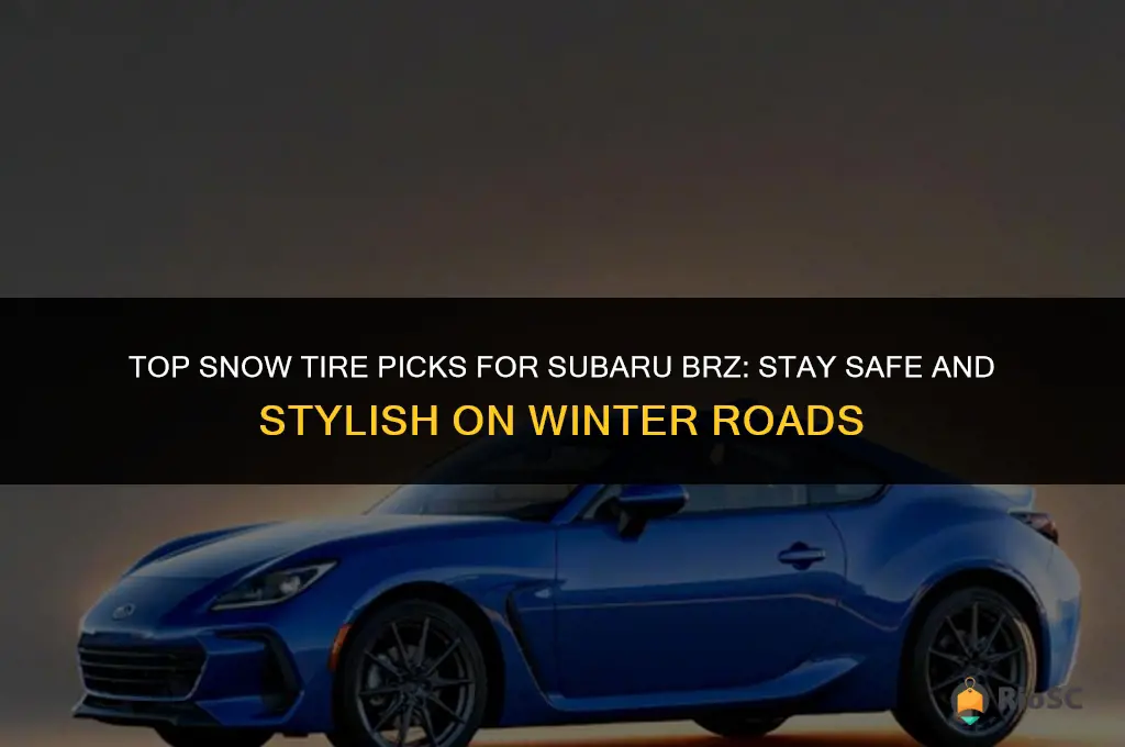 best snow tires for subaru brz