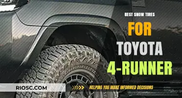 Top Snow Tire Picks for Your Toyota 4-Runner: Stay Safe and Stylish This Winter