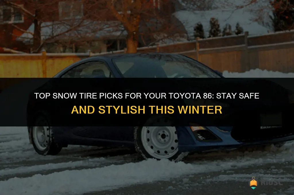 best snow tires for toyota 86