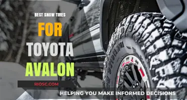 Top Snow Tire Picks for Your Toyota Avalon: Stay Safe and Stylish This Winter