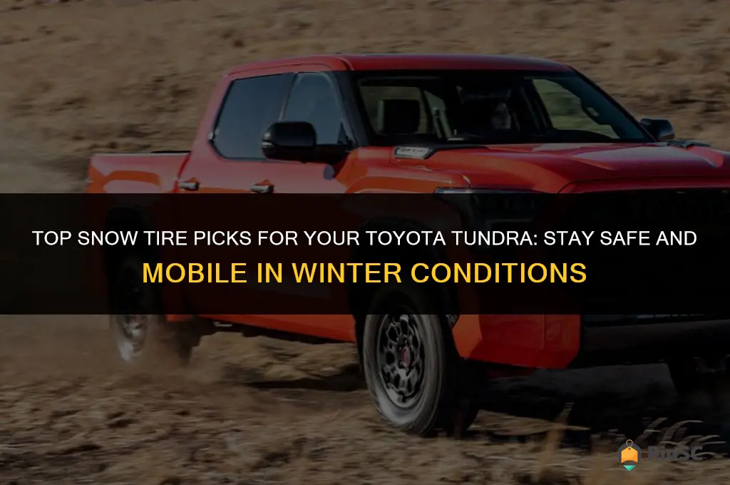 best snow tires for toyota tundra