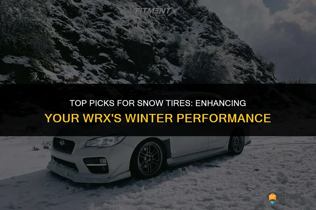 best snow tires wrx