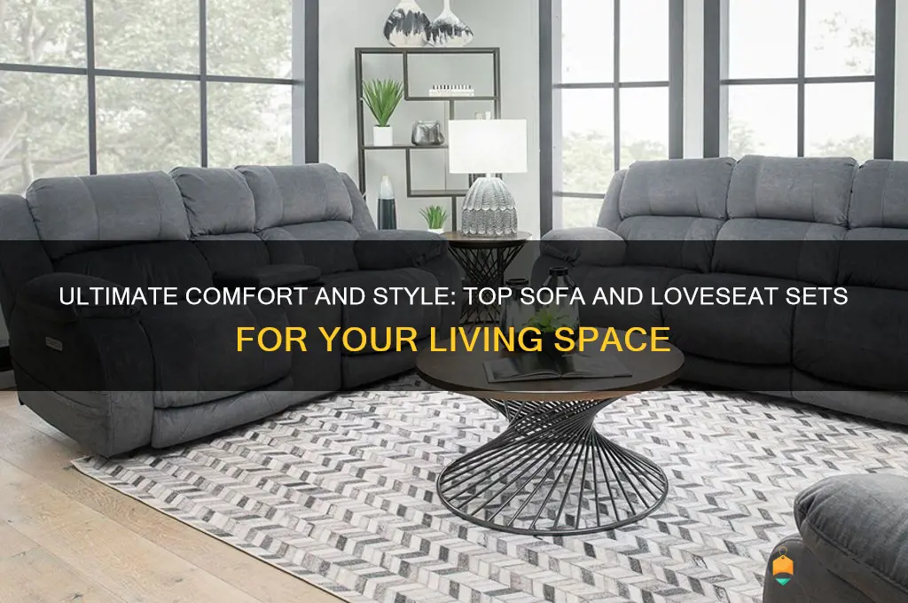best sofa and loveseat set