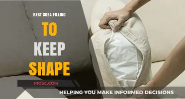 Durable Comfort: The Best Sofa Filling Materials to Maintain Shape Over Time