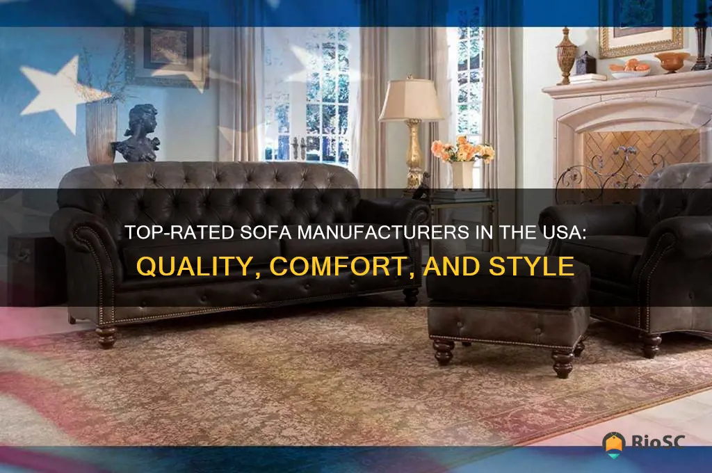best sofa manufacturers usa