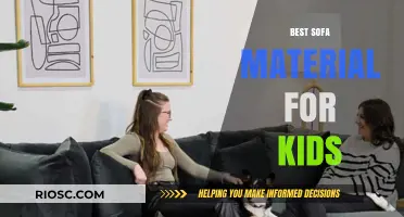Kid-Friendly Comfort: Choosing the Best Sofa Material for Durability and Easy Cleaning