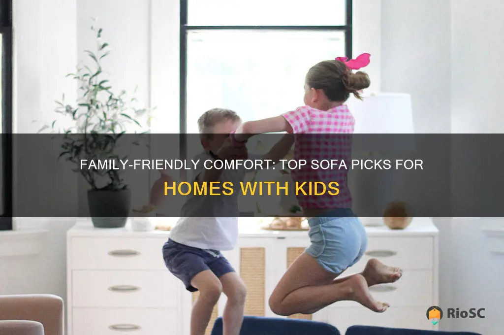 best sofa with kids
