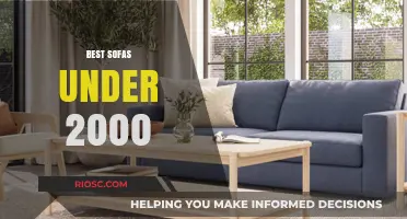 Luxury Comfort on a Budget: Top Sofas Under $2000