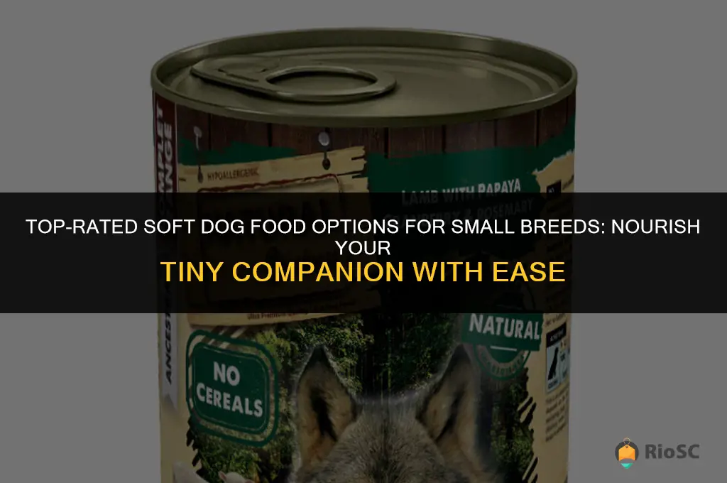 best soft dog food for small dogs