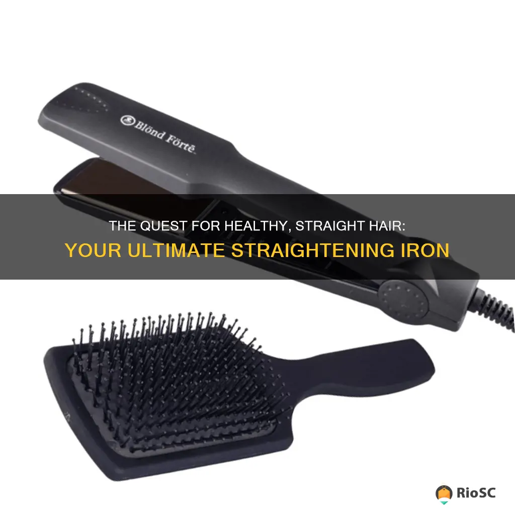 best staightening iron for healthy hair