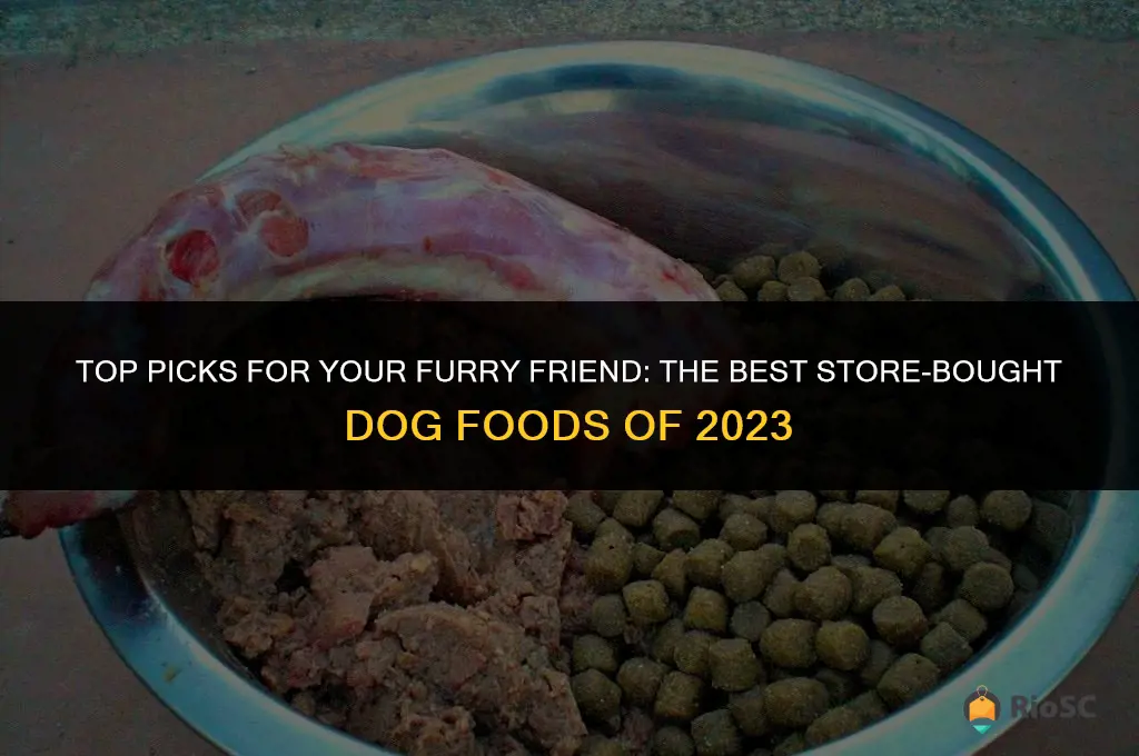 best store bought dog food