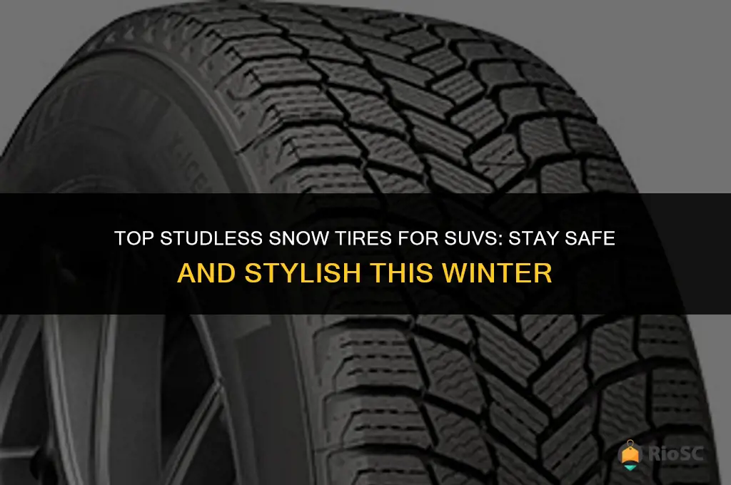 best studless snow tires for suv