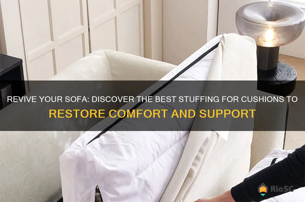 best stuffing for sofa cushions