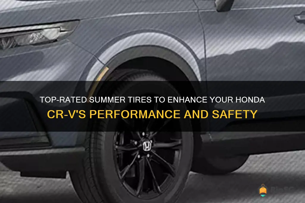 best summer tires for honda crv