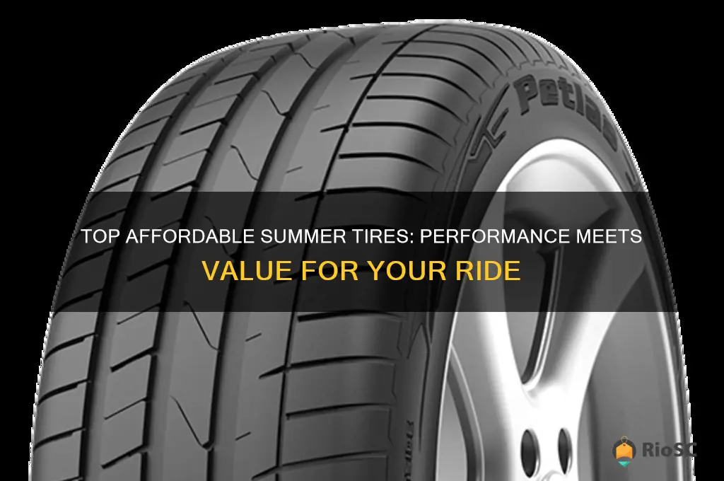 best summer tires for price