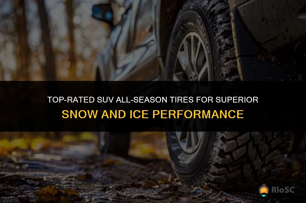 best suv all season tires for snow and ice