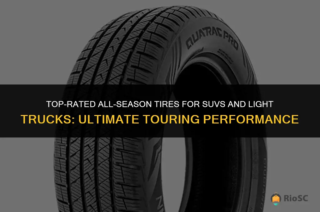 best suv and light truck touring all season tires