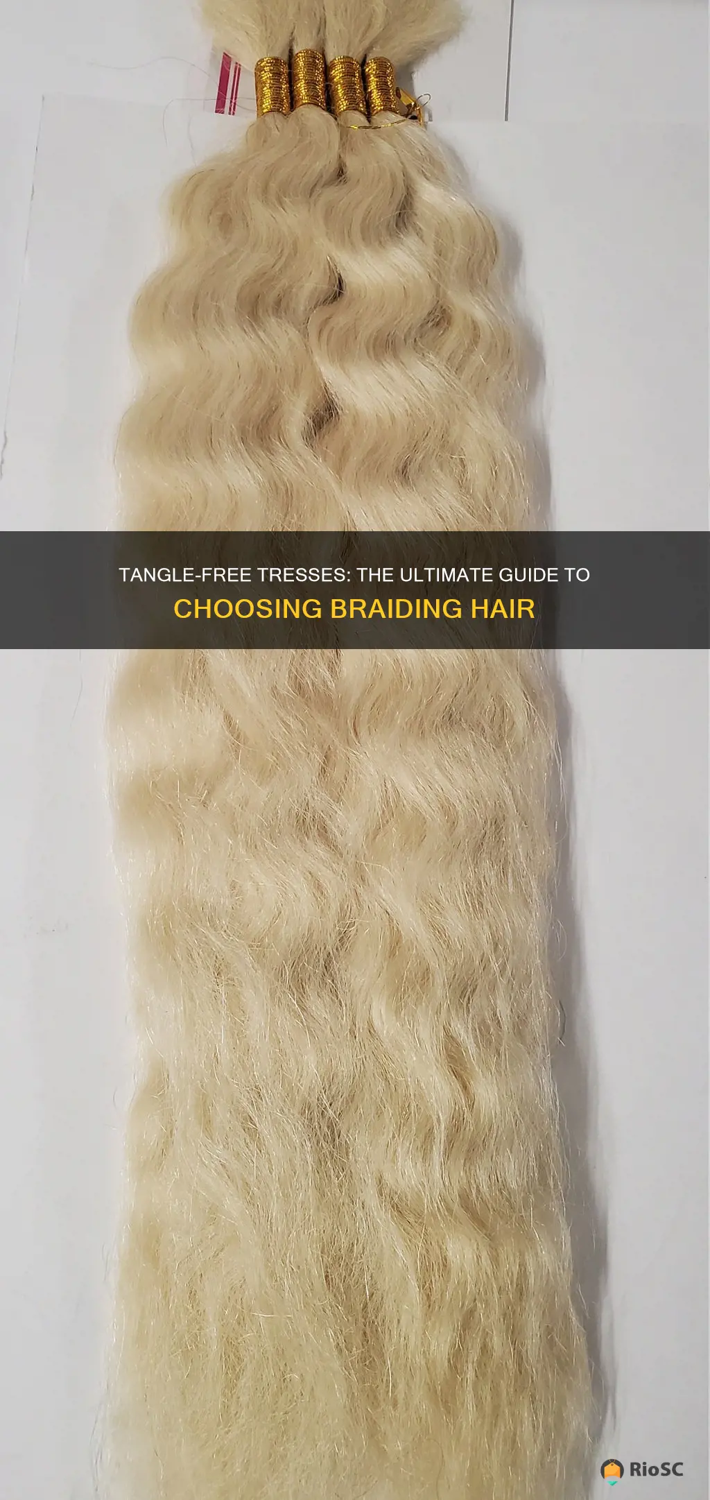 best tangle free braiding hair