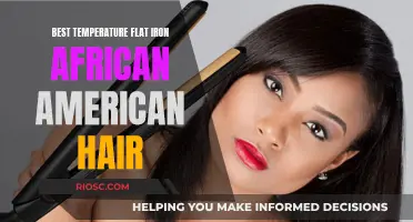 The Perfect Flat Iron Temperature for African American Hair