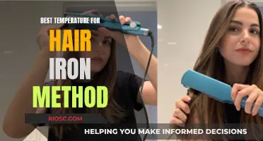 The Sweet Spot: Finding the Perfect Temperature for the Hair Iron Method