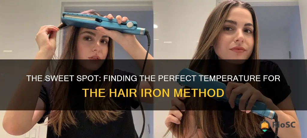 best temperature for hair iron method