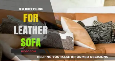 Luxurious Comfort Meets Style: Top Throw Pillows to Complement Your Leather Sofa