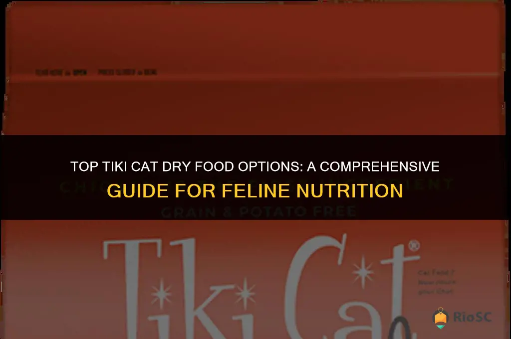 best tiki cat dry food