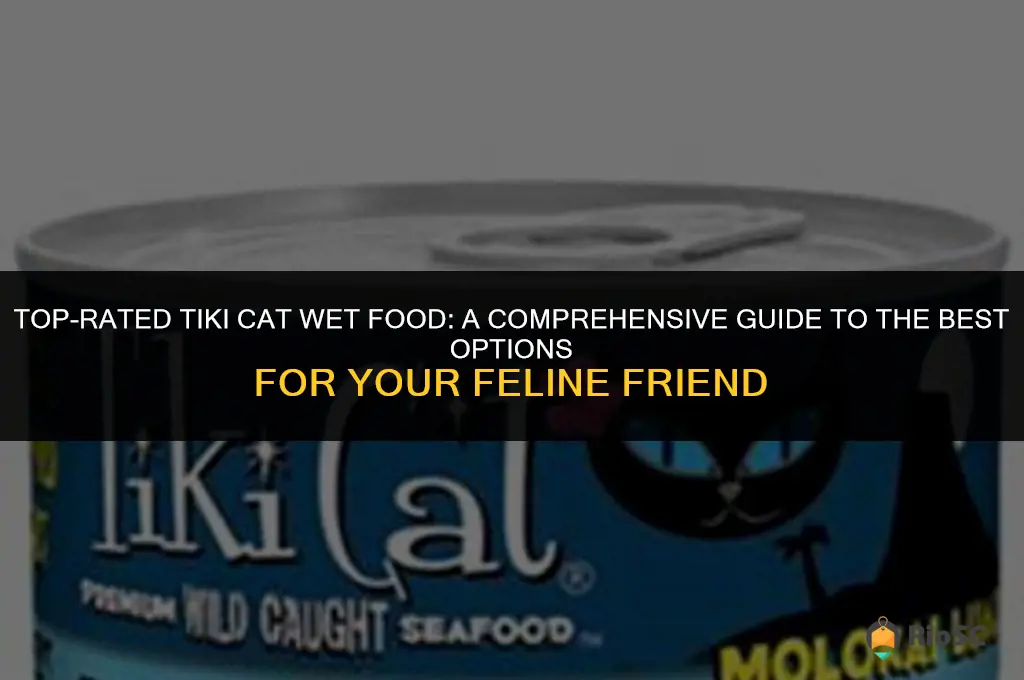 best tiki cat wet food