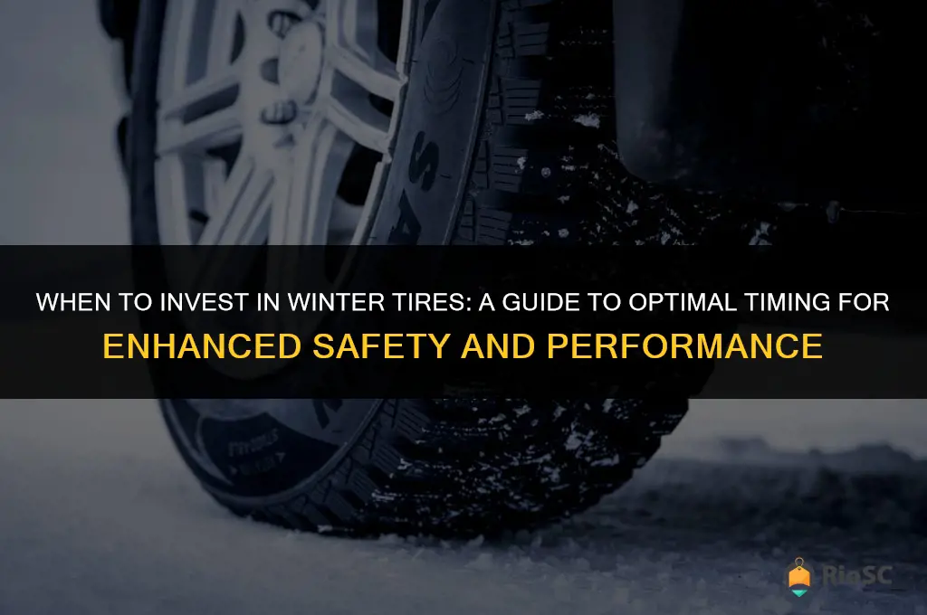 best time buy winter tires