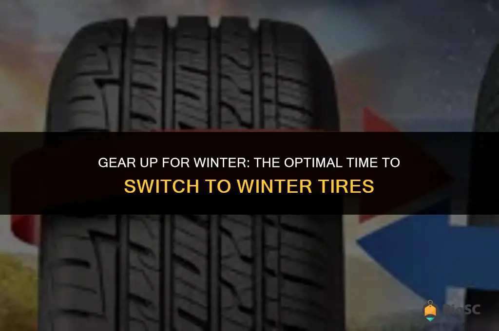 best time to change to winter tires