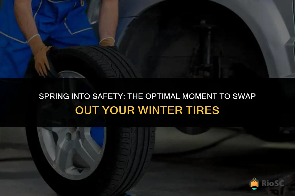 best time to remove winter tires