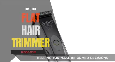 Tiny but Mighty: Finding the Ultimate Flat Hair Trimmer for Precision Styling