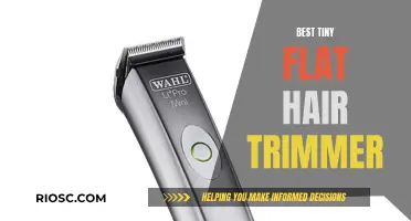 Tiny but Mighty: Finding the Ultimate Flat Hair Trimmer for Precision Styling