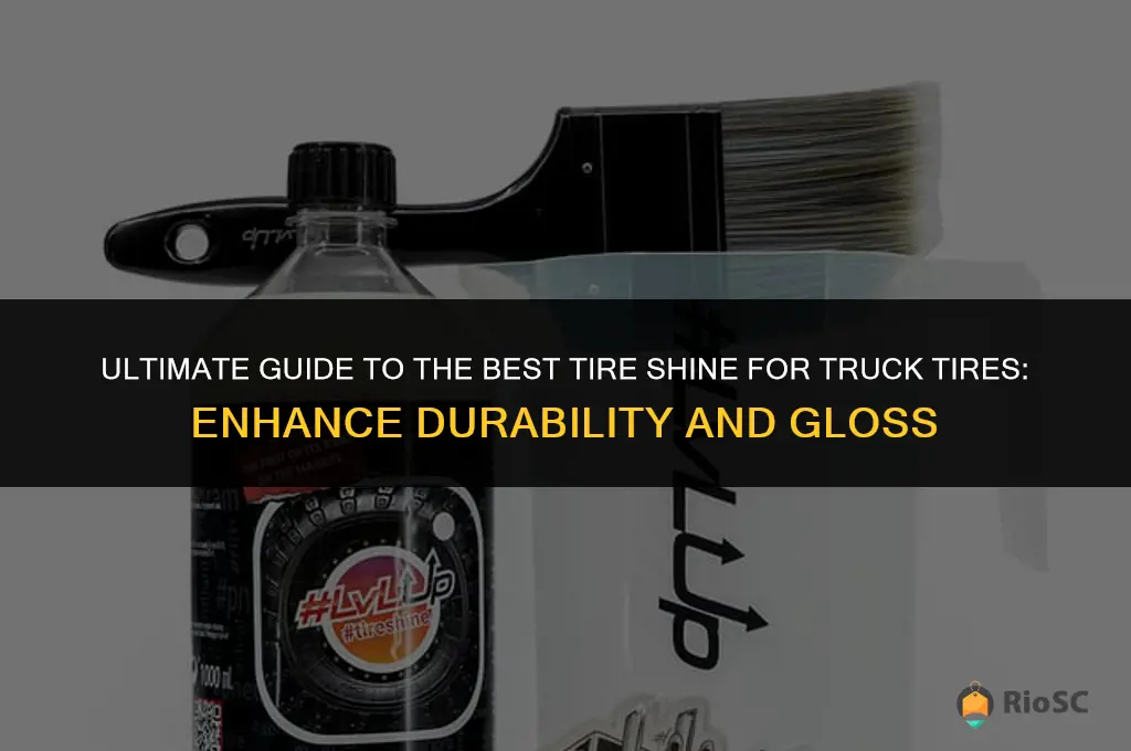 best tire shine for truck tires