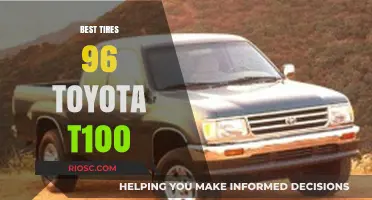 Top-Rated Tires for Your 1996 Toyota T100: Enhance Performance and Durability