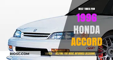Top-Rated Tires for Your 1996 Honda Accord: Performance, Comfort, and Durability