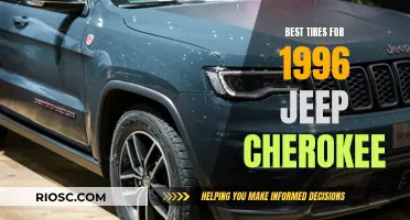 Finding the Right Tires for Your 1996 Jeep Cherokee