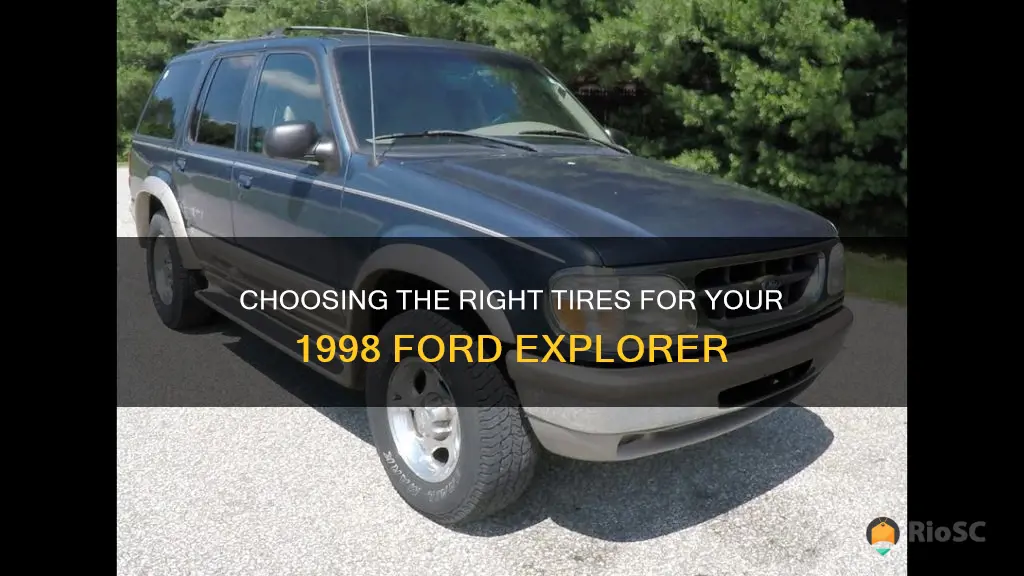 best tires for 1998 ford explorer