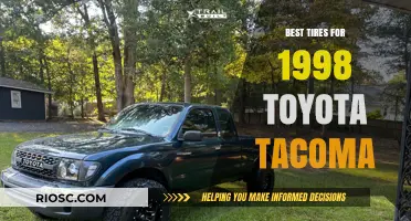 Top-Rated Tires for Your 1998 Toyota Tacoma: Performance, Durability, and Value