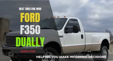 Top-Performing Tires for Your 1999 Ford F350 Dually