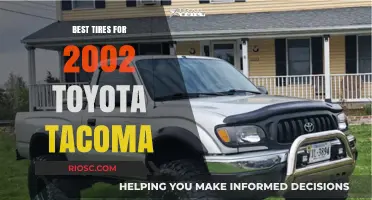 Top-Rated Tires for Your 2002 Toyota Tacoma: Performance, Durability, and Value