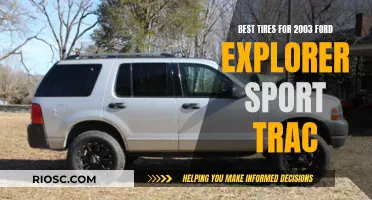 Top-Performing Tires for the 2003 Ford Explorer Sport Trac